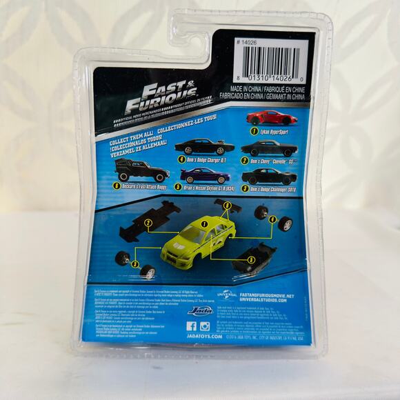 Jada Fast & Furious Build N' Collect Brian's Mitsubishi: Doms Chevy Chevelle SS - Picture 3 of 5